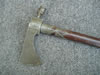 Pewter French and Indian war pipe tomahawk