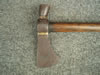 Revolutionary war period brass inlaid pipe tomahawk
